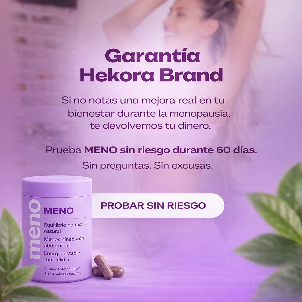 MENO® | Menos Hinchazón y más energía durante la menopausia